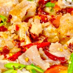 ยำเอ็นแก้วหนังกรอบ