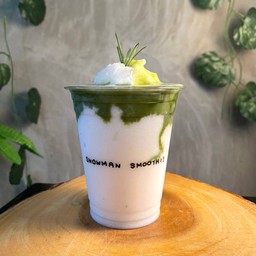 Matcha Coconut Smoothie มัทฉะมะพร้าวปั่น