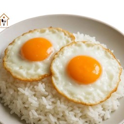 ข้าวราดไข่ดาว2ฟอง
