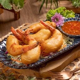 กุ้งชุบแป้งทอด