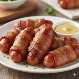 ไส้กรอกพันเบคอน