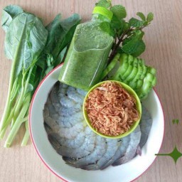 กุ้งแช่น้ำปลา แซ่บซี๊ด by "ครัวแม่โส" ซอยพูลเจริญ3/1,ม.หัวเฉียว,บางโฉลง