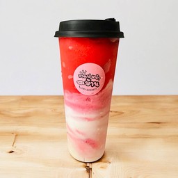 สตอเบอรี่  (โยเกิร์ต )  ปั่น