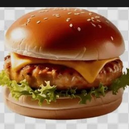 แฮมเบอร์เกอร์ไก่ชีส