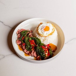 Stir Fried with Holy basil Australian Beef