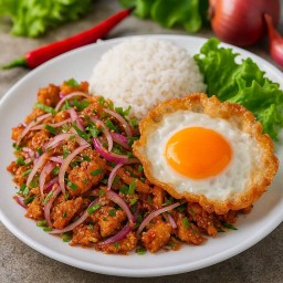 ข้าวยำไก่แซ่บ