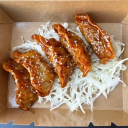 เกี๊ยวซ่าซอสเกาหลี Korean sauce Gyoza