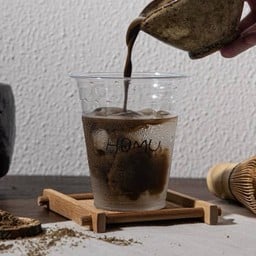 Hojicha Coconut Cloud