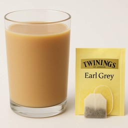 New! Cold Brew Milk Tea (Earl Grey) 400ml.
