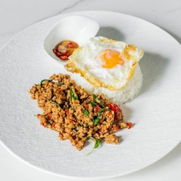 Stir Fried with Holy basil Pork