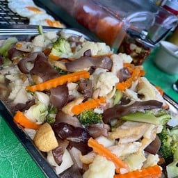 ข้าวไข่เจียว ห่อหมกกุ้ง ร้านน้าภา