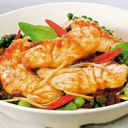 ผัดฉ่าปลากะพง