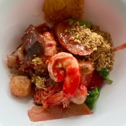 เย็นตาโฟต้มยำแห้งทะเล