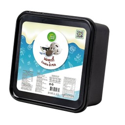 ใหม่ !! ไอศกรีมกล่องขนาด 1.2 Kg. รสนมคุกกี้