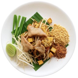 ผัดไทยหมูหมัก