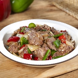 เนื้อผัดพริกไทยดำ