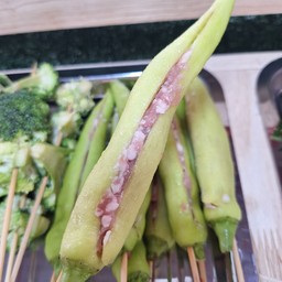 พริกหยวกยัดใส้หมูสับ