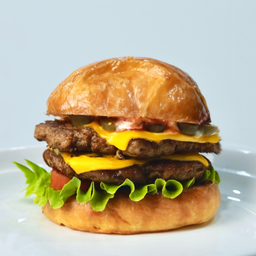 ดับเบิ้ลชีสเบอร์เกอร์ (หมู)