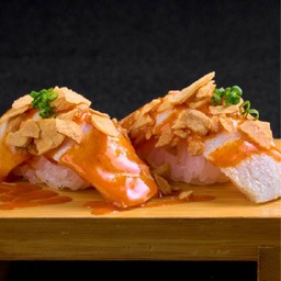 ซูชิปลาฮามาจิเผาไฟสไปซี่