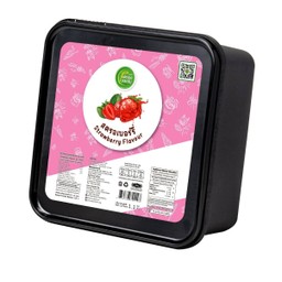 ไอศกรีมกล่องขนาด 1.2 Kg. รสสตรอเบอร์รี่