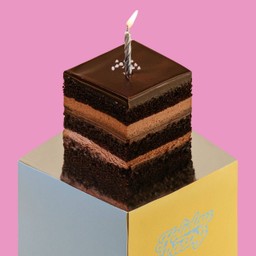 Midnight Chocolate Fudge Cake