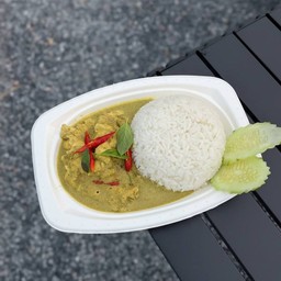 ข้าวราดแกงเขียวหวาน
