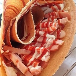 ฮอทดอก  ปูอัด แฮม ซอสรวมฉ่ำ