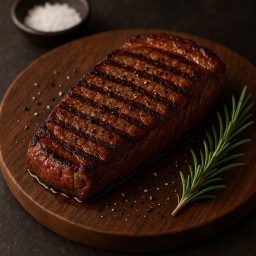 สเต็กเนื้อสันนอก