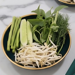 ชุดผักแนม (ผักสด)