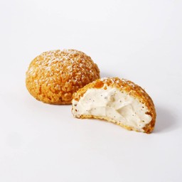 New! Earl Grey Mini Choux au Craquelin