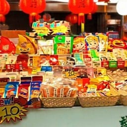 ขนมกินเล่น หมึกกรุบ ตลาดแก่งเสี้ยน ล็อค I55