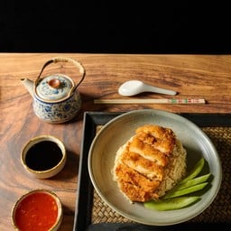 ข้าวมันไก่ทอด