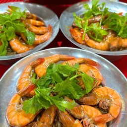 กุ้งอบวุ้นเส้น