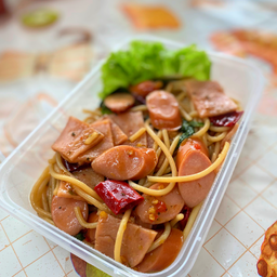 สปาเก็ตตี้ผัดพริกแห้ง