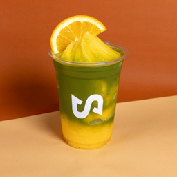 Matcha Orange Frost - มัทฉะน้ำส้มเขียวหวานปั่น