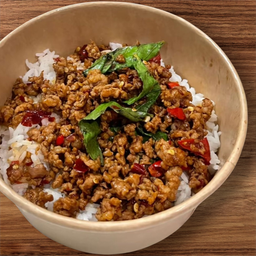 ข้าวกระเพราหมูสับ