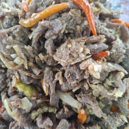 อาบังเนื้อทอดฮาลาล (หน้าโรงพยาบาล)