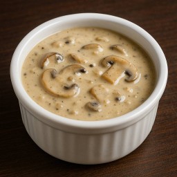 Mushroom Sauce (ซอสเห็ดครีม)