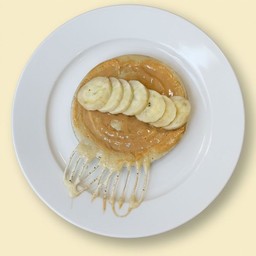 เนยถั่ว + กล้วยหอม