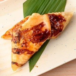 ท้องปลาแซลมอนย่างเกลือ