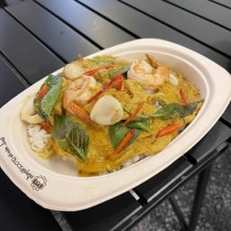 ข้าวห่อหมกทะเลไข่ข้น