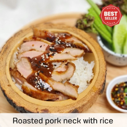 b.ข้าวคอหมูย่าง