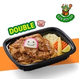 S16 GON BOX อูด้งดับเบิ้ลหมูนุ่มซอส BBQ ต้นตำรับ