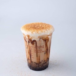 Taiwanese Milk Tea Bubbles on Fire (L).