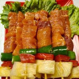 SET บาร์ บี คิว หมู  (5 ไม้)