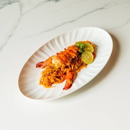 Spaghetti Tom Yum Lobster