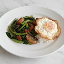 คะน้าปลากระป๋อง