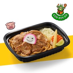 S8 GON BOX อูด้งหมูนุ่มซอส BBQ ต้นตำรับ