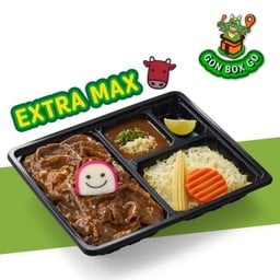 S18 GON BOX Extra Max เนื้อออสซี่สไลซ์ซอส BBQ