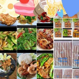 รุ้ง ปอเปี๊ยะ & ตามสั่ง ข้าวไข่เจียว กะเพรา ข้าวผัด สาขา1